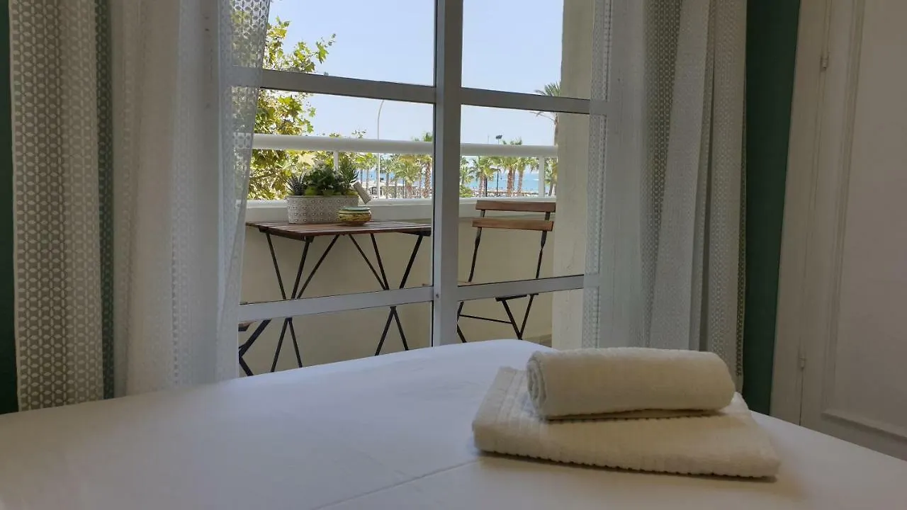 아파트 Golf Coast Los Alamos, Primera Linea De Playa 토레몰리노스